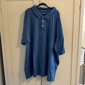 6XLT COLLARED POCKET TEE